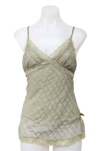 Fairy Core: #21 Affire Los Angeles Cami Top Green | c. 198 | Size 8