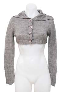 #056 By Laetitia E&m Top Gray | c. 203 | Size 6