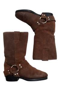 Shoes: #188 Boots Brown | c. 203 | Size 7