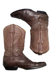 Shoes: #193 Sancho Boots Brown | c. 203 | Size 10