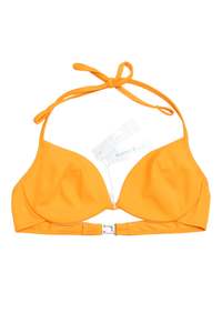 #098 Playboy Swim Bikini Top Orange | c. 202 | Size 8