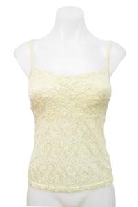 #034 Susan Lucci Cami Top Yellow | c. 202 | Size 12D