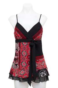 Fairy Core: #034 Iz Ever California Cami Top Red | c. 203 | Size 8