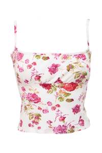 Fairy Core: #022 Venca Cami Top White | c. 202 | Size 6