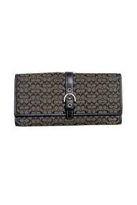 Accessories: # Coach Continental Wallet Brown | c. 205 | Size