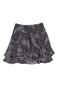 #133 Chaps Long Skirt Gray | c. 208 | Size 12/14