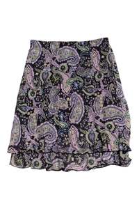 Bottoms: #142 Briggs New York Long Skirt Black | c. 208 | Size 14