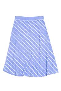#145 Fresh Produce Long Skirt Blue | c. 208 | Size 10