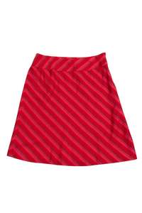 #147 Hillard & Hanson Long Skirt Red | c. 208 | Size 12