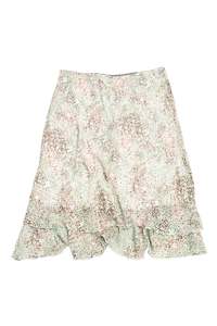 #150 Briggs New York Long Skirt White | c. 208 | Size 14