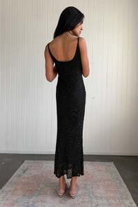 Dresses: #163 Sténay Silk Gown Black | c. 208 | Size 6