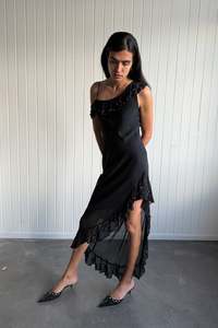 Dresses: #179 Nina Austin Gown Black | c. 208 | Size 8