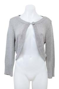 Jumpers: #106 Cache Cache Cardigan Top Gray | c. 207 | Size 10