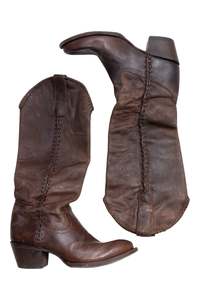 #167 Lane Boots Brown | c. 201 | Size AU 7