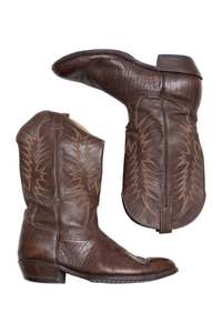#168 Vibram Boots Brown | c. 201 | Size AU 11