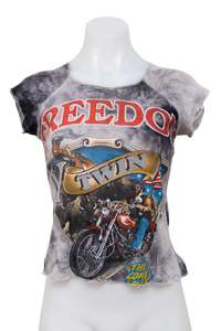 #073 The Zone T-shirt Black | c. 208 | Size 10