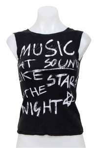 Baby Tees: #082 United Colors Of Benetton Tank Top Black | c. 208 | Size 8