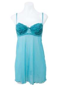 Lingerie: #040 Camisole Blue | c. 207 | Size 12D / 10
