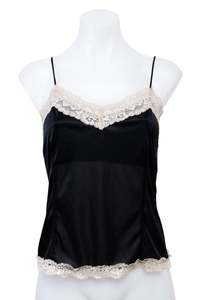 Lingerie: #051 Worthington Cami Top Black | c. 207 | Size 8