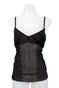 #132 Venezia Cami Top Black | c. 206 | Size 14