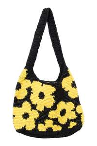 #193 Flower Crochet Bag Yellow | c. 207