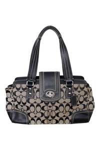 Bags: #214 Coach Bag Black | c. 204 |