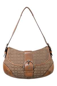 #215 Coach Flat Soho Bag Brown | c. 204 |