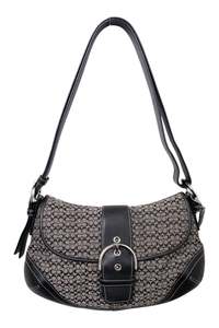#216 Coach Flat Soho Bag Black | c. 204 |