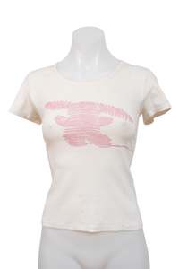 Sporty: #154 T-shirt White | c. 206 | Size 10