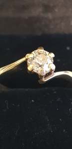 Products: A Solitaire Diamond Ring