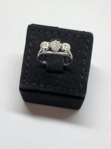 Products: Three Stone Diamond Ring