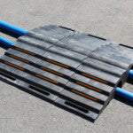 Cable Protectors: Rubber Hose Bridge 90mm