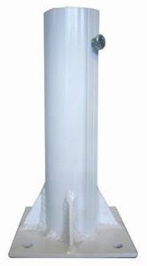 Aluminium Post Socket - Surface Mounted