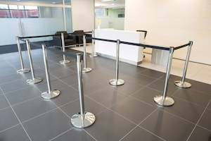 Queuing Stanchions 1: Premium Retractable Queuing Stanchion – 3m Belt