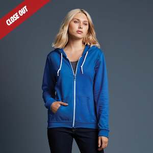 Anvil: 71600FL Anvil Ladies Full-Zip Hooded Fleece