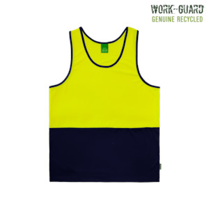 Singlets 1: R491X Work-Guard Recycled Hi Vis Singlet