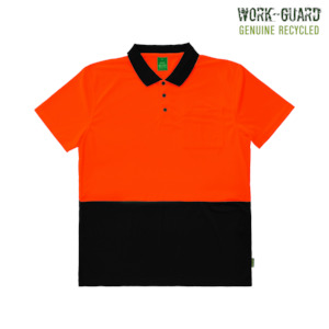 R481X Work-Guard Recycled Hi Vis Polo