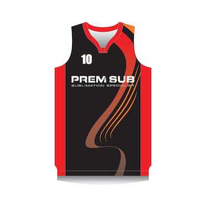 Basketball: Basketball Singlet Slam Dunk