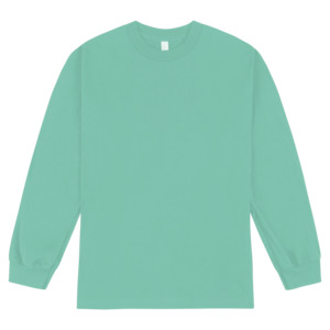 Adults: 1304 American Apparel Heavyweight Cotton Unisex Long Sleeve T-Shirt