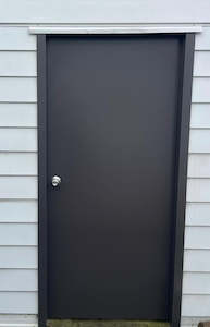 Personal Access door home or work garage in NZ Colorsteel