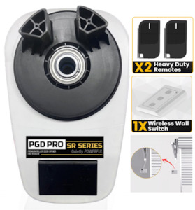 Garage Door Motors: Roller/ Roll Up Garage Door Motor, With Remotes And Wall KeyPad. 5 Year Warranty NZ Owned