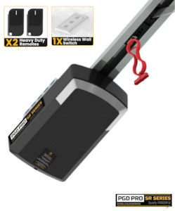 Garage Door Motors: Garage Door Motor With Rail,  Remotes, Wall Switch, Full Fitting Kit. Heavy Door 1200N