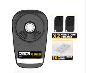 Garage Door Motors: PGD PRO-R1000N Roller Door Opener – 5-Year Warranty | DIY Install | Remotes + Wireless Wall Switch | NZ Owned