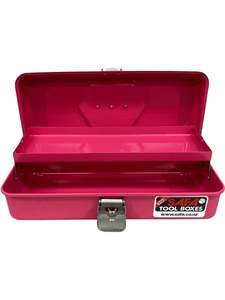 SAFA Toolbox - D1 Steel Tool Box With Folding Tray