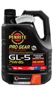 Penrite: PENRITE PRO GEAR GL-5 75W-85 (Full Syn) - 2.5L