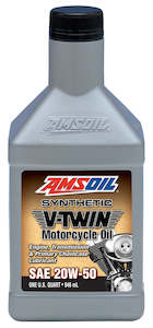 Synthetic V-Twin Motorcycle Oil