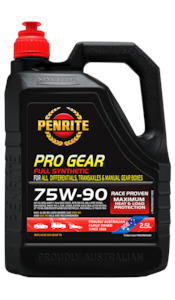 Penrite: PENRITE PRO GEAR 75W-90 (Full Syn.) 2.5L