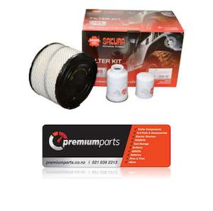 Premium Lubricants Filters: Sakura Filter Kit - Ford Ranger/Mazda BT50 PJ,PK 2.5L/3.0L 2006 to 2011