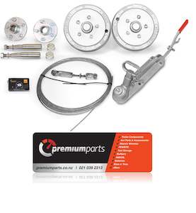 Trailer Kits: TRAILER KIT - 2500KG ELECTRO BRAKE - Includes Handbrake