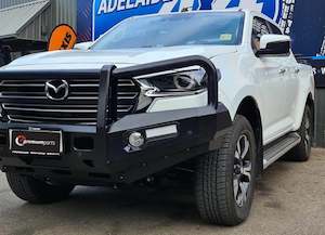 Winch Bars: JUNGLE 4X4 BULL BAR TO SUIT MAZDA BT-50 2020-ONWARDS